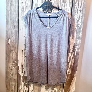 Z Supply  dress XS Avery tri blend blue